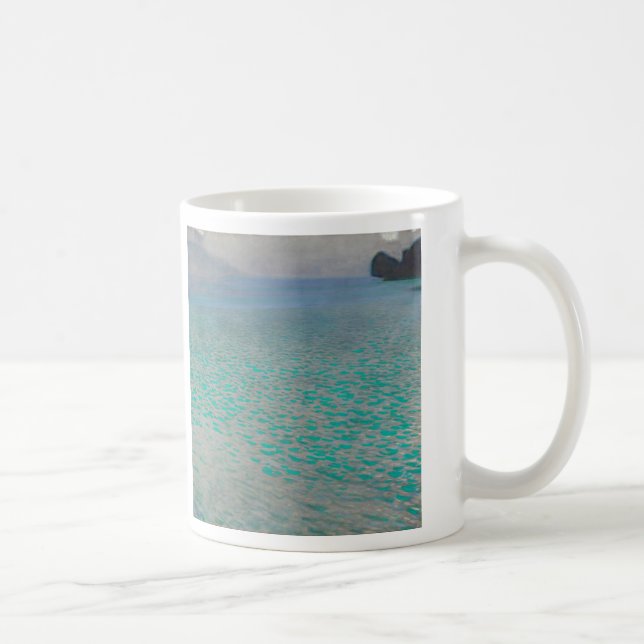 Taza De Café En el lago Attersee de Gustav Klimt, Arte Antiguo  (Derecha)