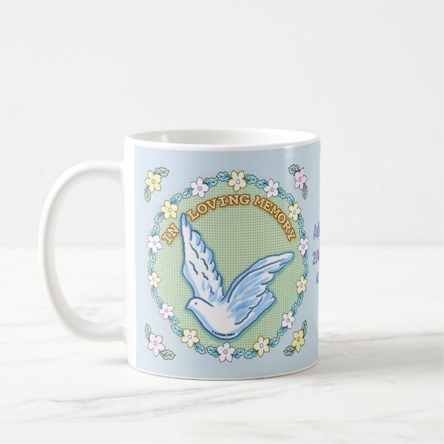 Taza De Café En el recuerdo amoroso de las canciones personaliz (Izquierda)