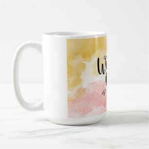 Taza De Café En espera Dios está trabajando