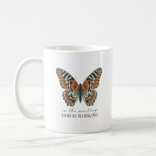 Taza De Café En espera, Dios está trabajando