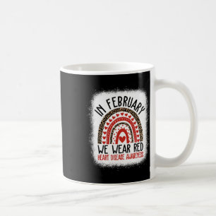 Taza De Café En Febrero Usamos Conciencia Sobre Las Enfermedade