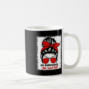 Taza De Café En Febrero Usamos La Enfermedad Del Corazón De Bun