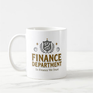 Taza De Café En Finanzas confiamos - Nombre personalizado
