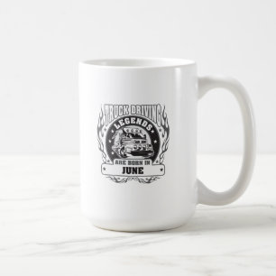 Taza De Café En Junio Nacieron Leyendas Para Conducir Camiones