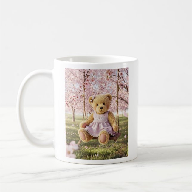 Taza De Café En la camiseta del niño pequeño Swing (Izquierda)