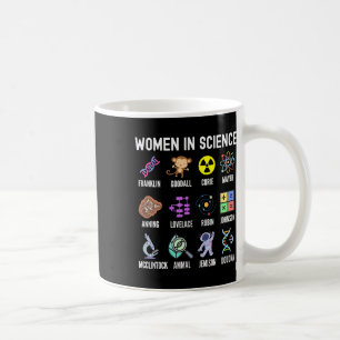 Taza De Café En la ciencia - Chicas feministas empoderando a lo