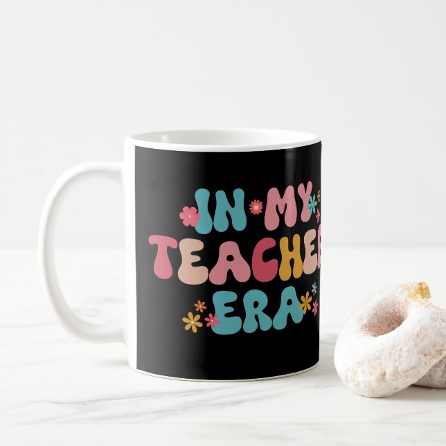 Taza De Café En la era de mi profesor (Con donut)