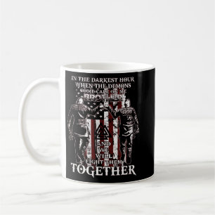 Taza De Café En La Hora Más Oscura Cuando Los Demonios Vengan L