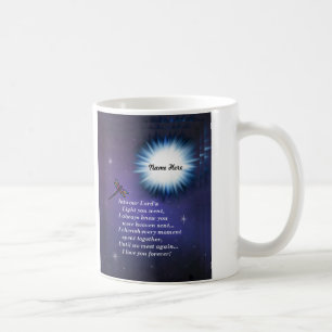 Taza De Café En la libélula ligera