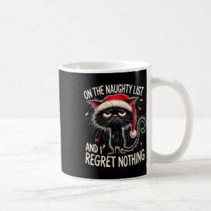 Taza De Café En La Lista Triste Y No Lamento Nada De Navidad En