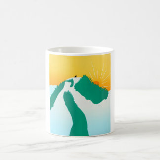 Taza De Café En la montaña-stephen Huneck