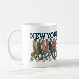 Taza De Café En las aceras de Nueva York