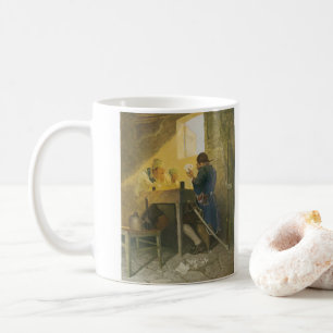Taza De Café En las Cartas en la Jaula de Cluny por NC Wyeth