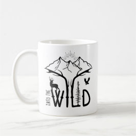 Taza De Café En Las Salvajes Montañas