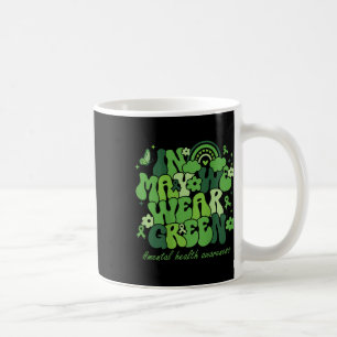 Taza De Café En Mayo Usamos Un Mes Verde De Concienciación En S