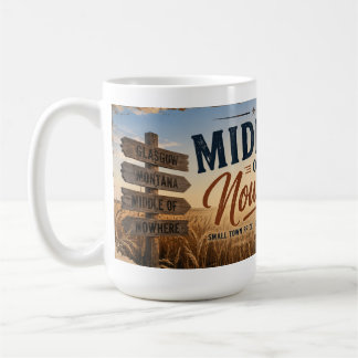 Taza De Café En medio de la nada Glasgow Montana