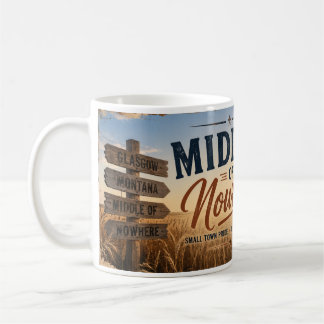 Taza De Café En medio de ninguna parte Glasgow Montana