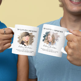 Taza De Café En Memoria | 2 Fotos Memorial
