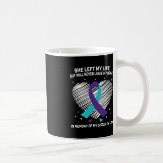 Taza De Café En memoria de mi hermana en la ley, conciencia del