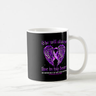 Taza De Café En Memoria De Mi Hija Sobredosis Ángel De Concienc