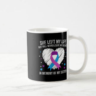 Taza De Café En Memoria De Mi Querida Hermana Prevención Del Su