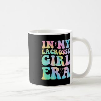 Taza De Café En mi Chica Lacrosse Groovy Retro Funny