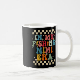 Taza De Café En mi divertida era de pesca Mimi retro groovy 