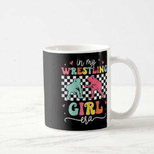 Taza De Café En mi época de lucha Chica, Groovy retro lucha org