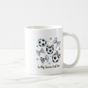 Taza De Café En Mi Era de Chica de Fútbol Tendencia Estética Fú