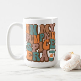 Taza De Café En mi era de las especias de calabaza | Café con e