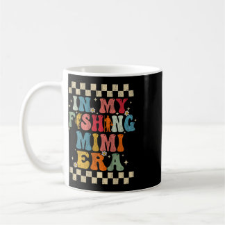 Taza De Café En Mi Era Mimi de Pesca Retro Groovy Pesca Diverti