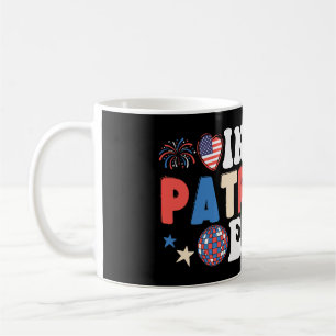Taza De Café En Mi Era Patriótica Funny Estadounidense 4 De Jul