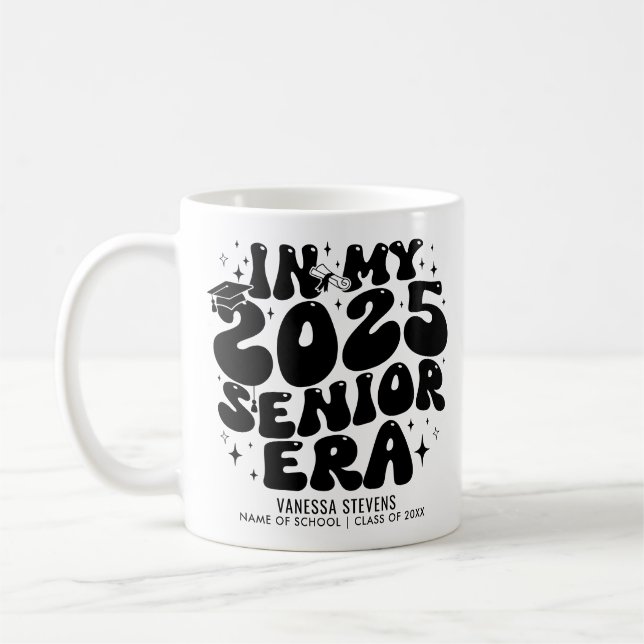 Taza De Café En Mi Era Senior De 2025 (Izquierda)