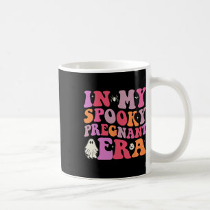 Taza De Café En mi espantosa era preñada Halloween Pregnancy An