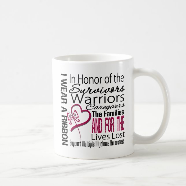 Taza De Café En mieloma múltiple del tributo del collage del (Derecha)