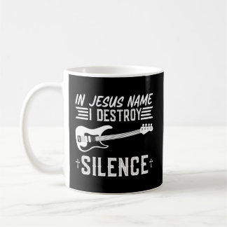 Taza De Café En nombre de Jesús Destruyo El Culto Al Silencio E