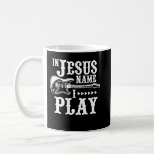 Taza De Café En nombre de Jesús toco guitarra guitarra cristian
