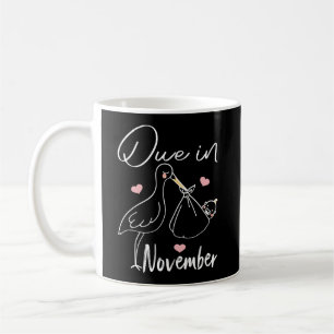 Taza De Café En Noviembre, Cisne Divertido Lleva Una Novedad