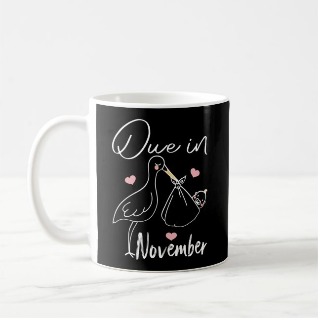 Taza De Café En Noviembre, Cisne Divertido Lleva Una Novedad (Izquierda)