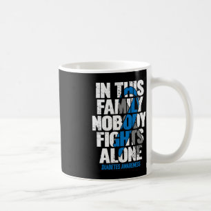 Taza De Café En Noviembre llevamos Diabetes Diabéticos T1D T2D