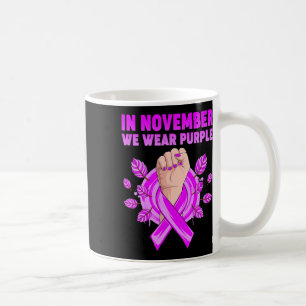 Taza De Café En Noviembre Usamos Conciencia De Heimerheimer Púr