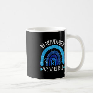 Taza De Café En Noviembre, Usamos Conciencia Sobre La Diabetes