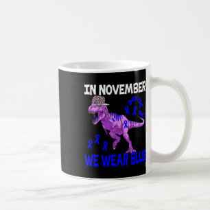 Taza De Café En Noviembre, Usamos Conciencia Sobre La Diabetes