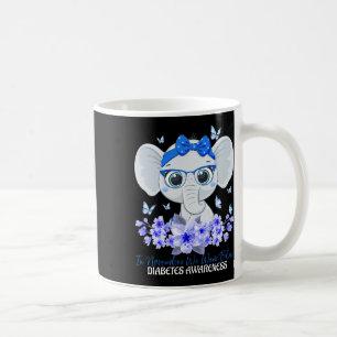 Taza De Café En Noviembre Usamos El Elefante Azul T1d Diabetes 