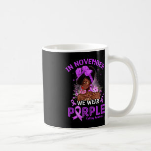 Taza De Café En Noviembre Usamos Epilepsia De Mujeres Negras Mo