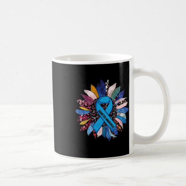 Taza De Café En Noviembre Usamos La Diabetes De Girasol Azul Aw (Derecha)