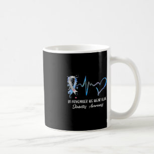 Taza De Café En Noviembre Usamos Regalos De Concienciación Sobr