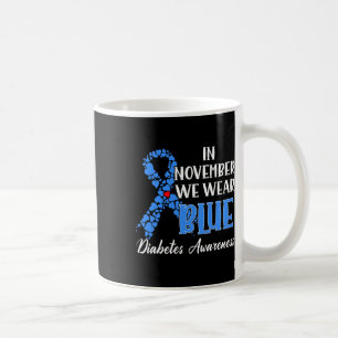 Taza De Café En Noviembre Vivimos La Conciencia De La Diabetes 