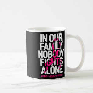 Taza De Café En nuestra familia nadie lucha solo contra el cánc