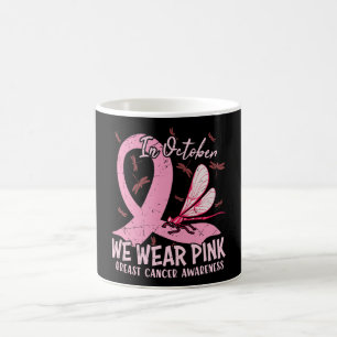 Taza De Café En Octubre Nos Vestimos de Rosa Conciencia del Cán